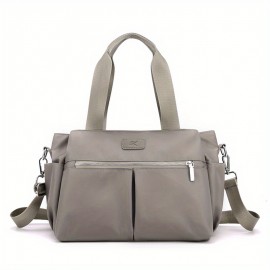[Fashion Shoulder Bag] European And American Fashion Lady Crossbady Bag Joker Nylon Inclined Shoulder Bag Handbag And Contracted More Leisure Bag Handbag Single Shoulder Bag